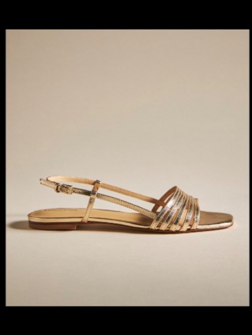 NWOT: Reformation flat sandal